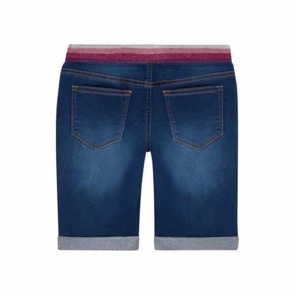 NWT VIGOSS GIRLS GLITTER WAISTBAND BERMUDA SHORTS - Picture 3 of 6